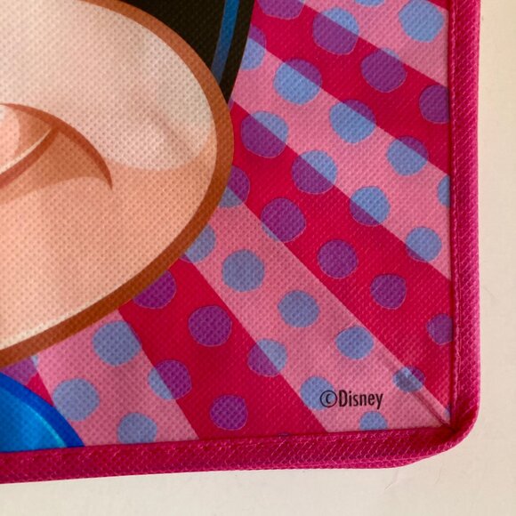 Disney Minnie Mouse Shopper Tote Bag Grocery Beach Shopping Bow Dots Pink - Picture 6 of 9
